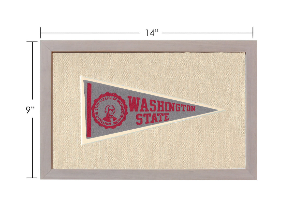 Vintage Washington State University Pennant