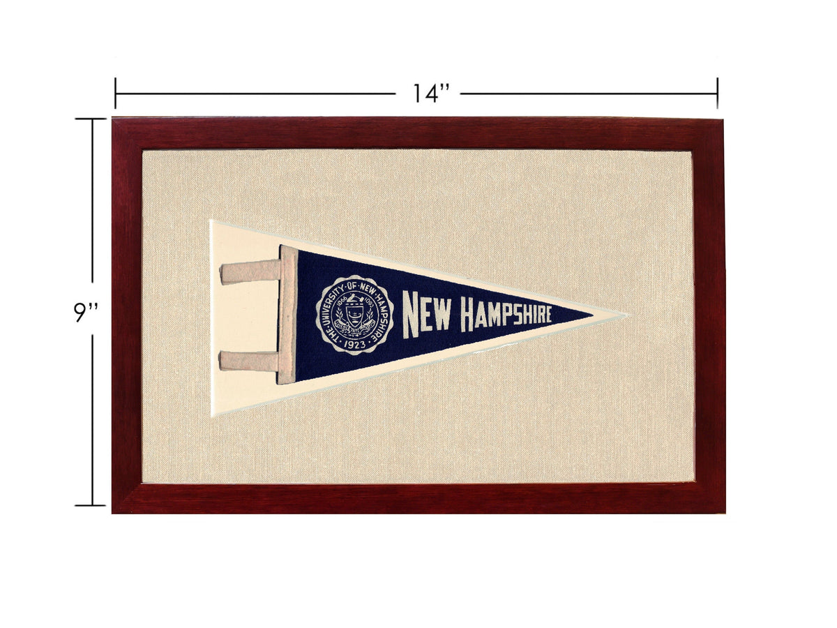 Americana Memories Vintage Pennants and Memorabilia Vintage University of New Hampshire Pennant