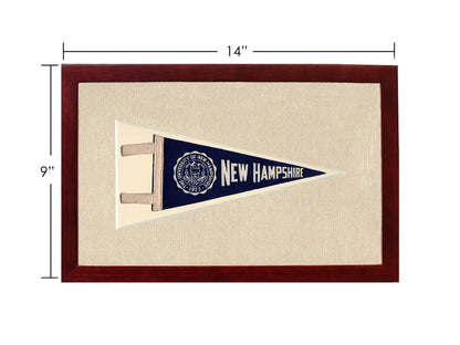 Americana Memories Vintage Pennants and Memorabilia Vintage University of New Hampshire Pennant