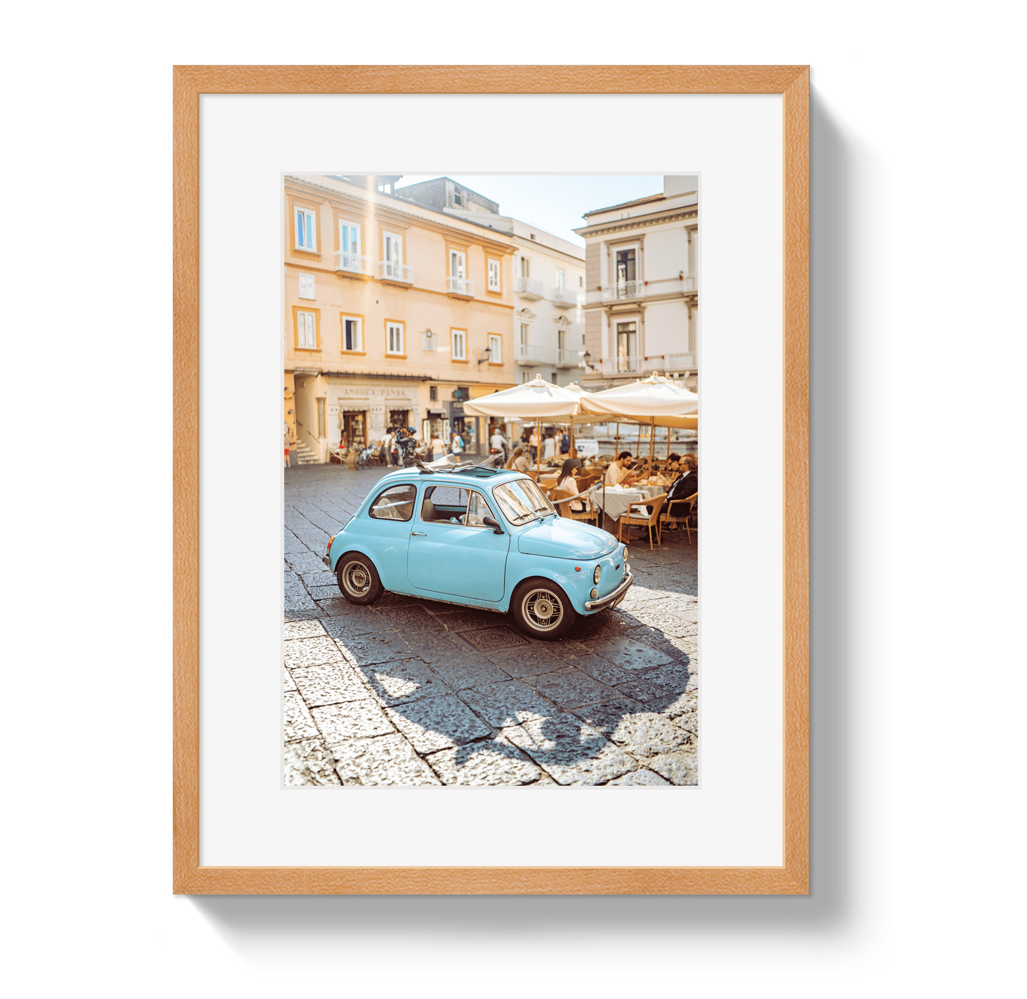Johnny Vacay Oak / 11x14 / Matte Piazza Parking