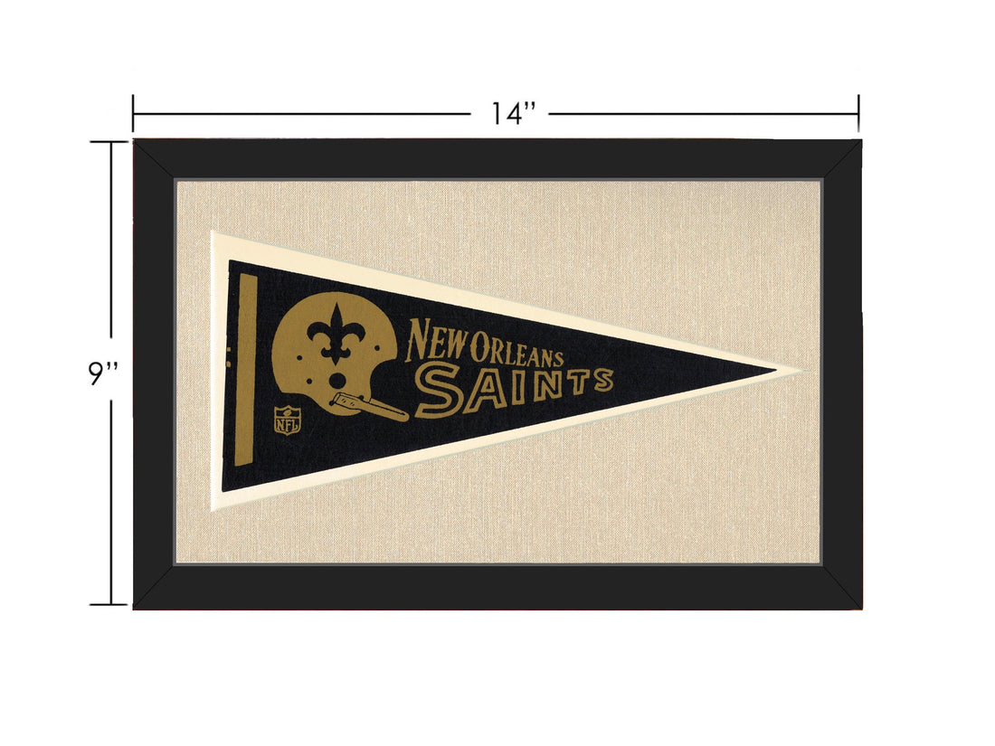 Americana Memories Vintage Pennants and Memorabilia Vintage New Orleans Saints Pennant