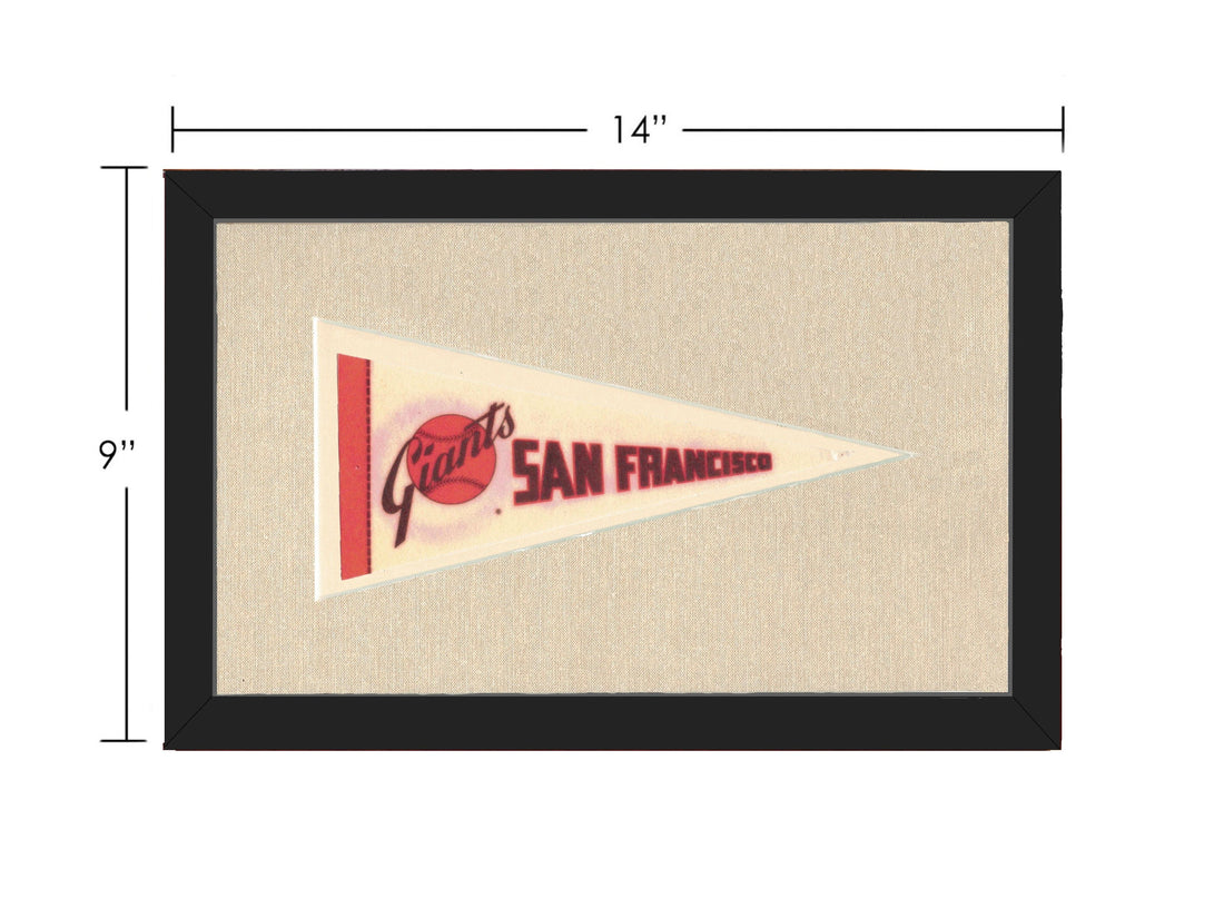 Americana Memories Vintage Pennants and Memorabilia Vintage San Francisco Giants Pennant