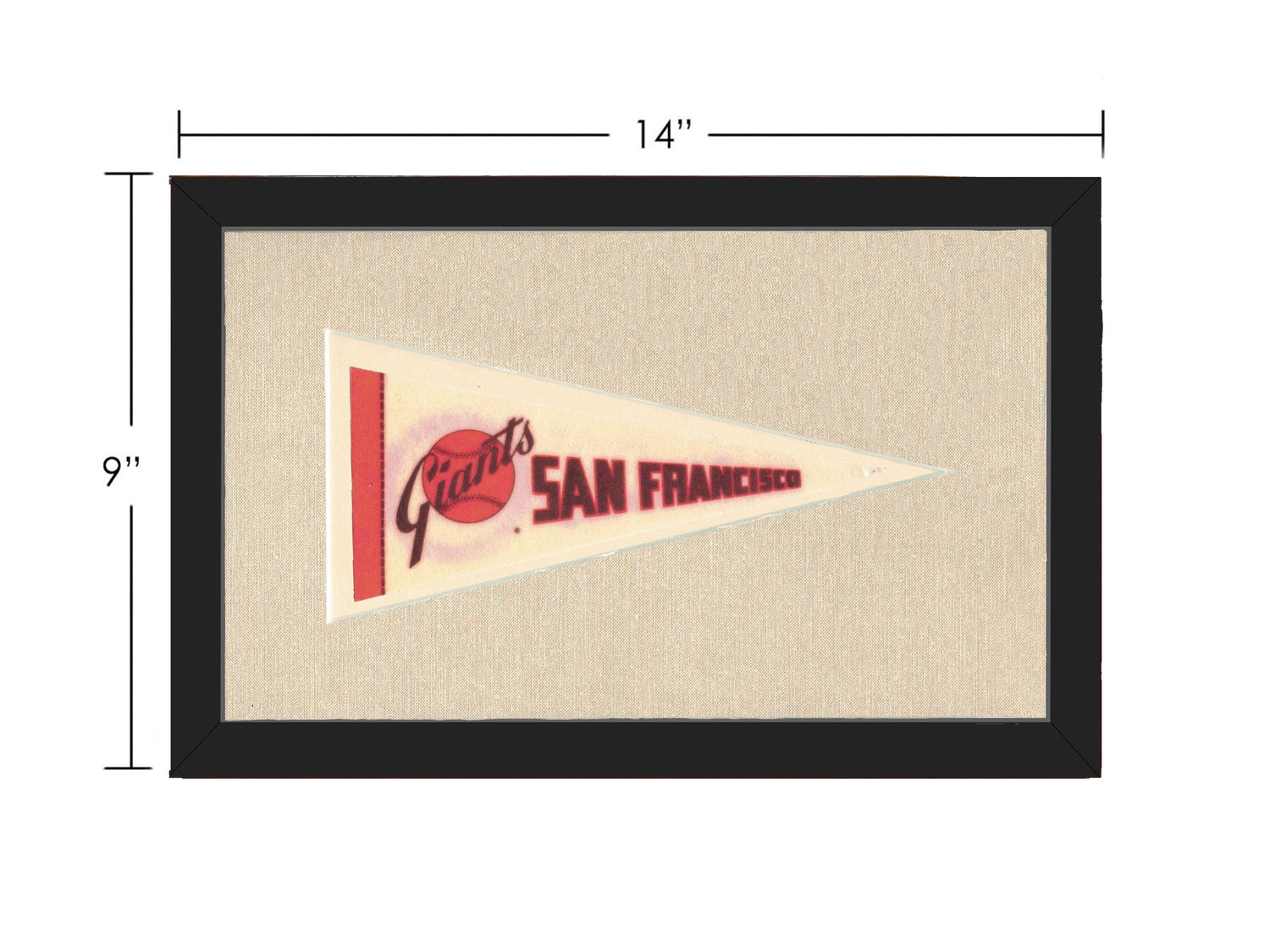 Americana Memories Vintage Pennants and Memorabilia Vintage San Francisco Giants Pennant