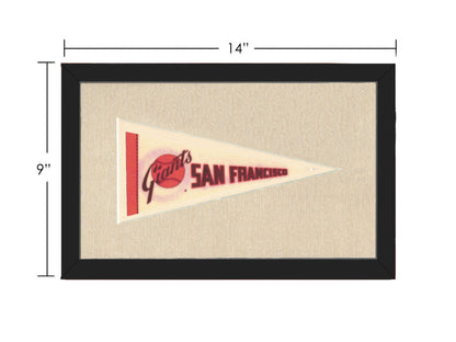 Americana Memories Vintage Pennants and Memorabilia Vintage San Francisco Giants Pennant