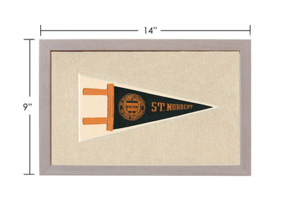 Americana Memories Vintage Pennants and Memorabilia Vintage St Norbert College Pennant