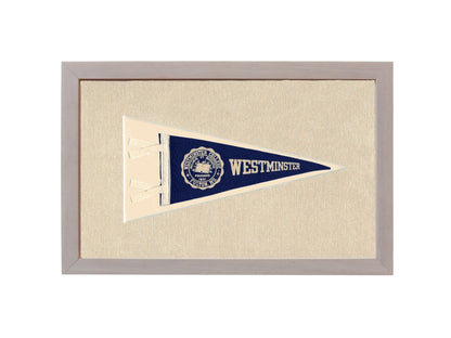 Americana Memories Vintage Pennants and Memorabilia Vintage Westminster College Pennant