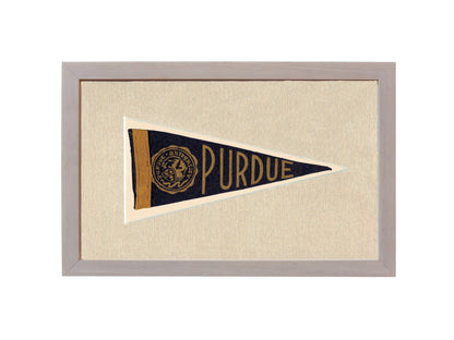 Americana Memories Vintage Pennants and Memorabilia Vintage Purdue Pennant