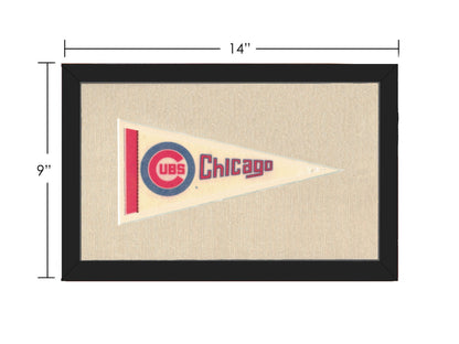 Americana Memories Vintage Pennants and Memorabilia Vintage Chicago Cubs Pennant