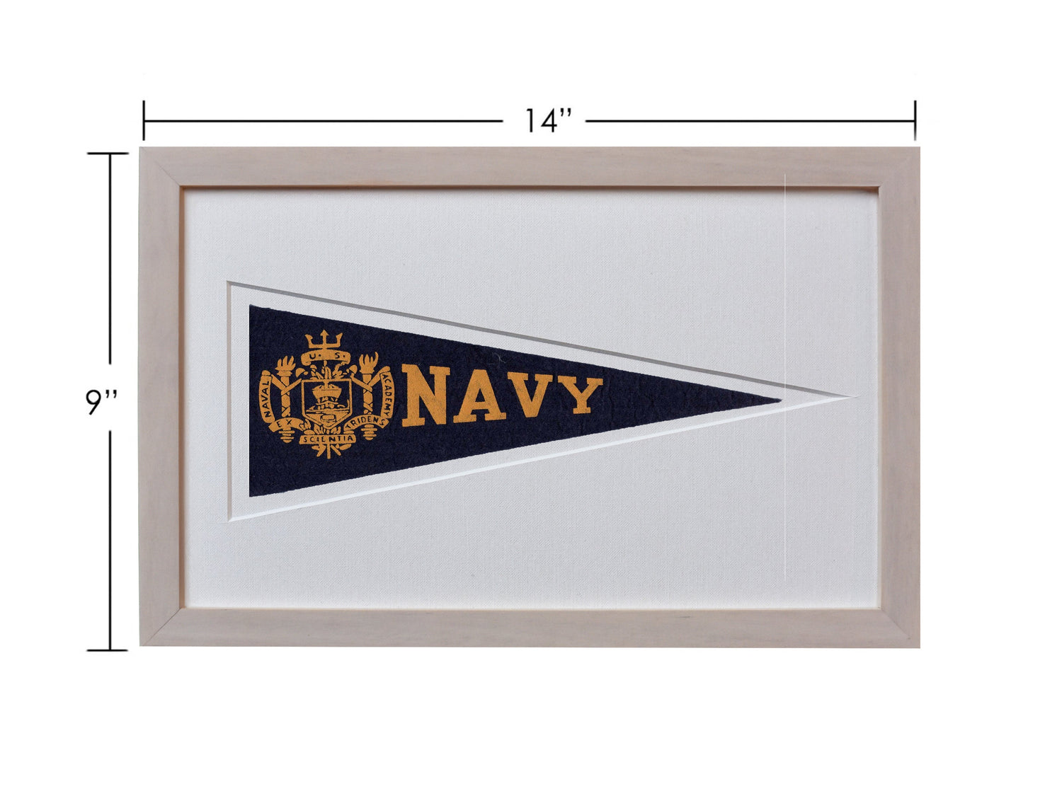 Vintage Navy Hormel Pennant