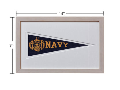Vintage Navy Hormel Pennant