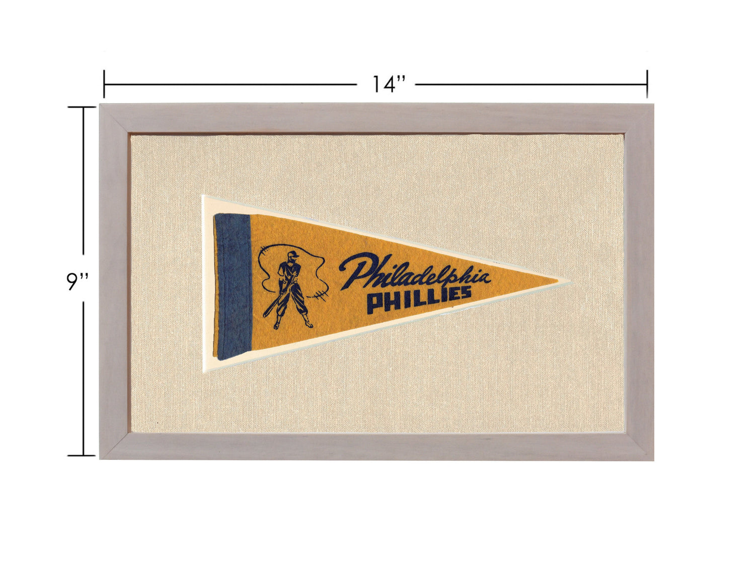 Vintage Philadelphia Phillies Pennant
