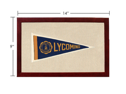 Americana Memories Vintage Pennants and Memorabilia Vintage Lycoming College Pennant