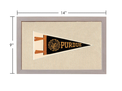 Americana Memories Vintage Pennants and Memorabilia Vintage Purdue Pennant