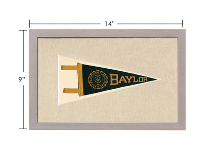 Americana Memories Vintage Pennants and Memorabilia Vintage Baylor University Pennant