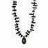 Hannah B by Hannah Bender Necklace Onyx & Baroque Pearl Statement Necklace