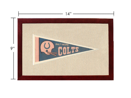 Americana Memories Vintage Pennants and Memorabilia Vintage Baltimore Colts Pennant