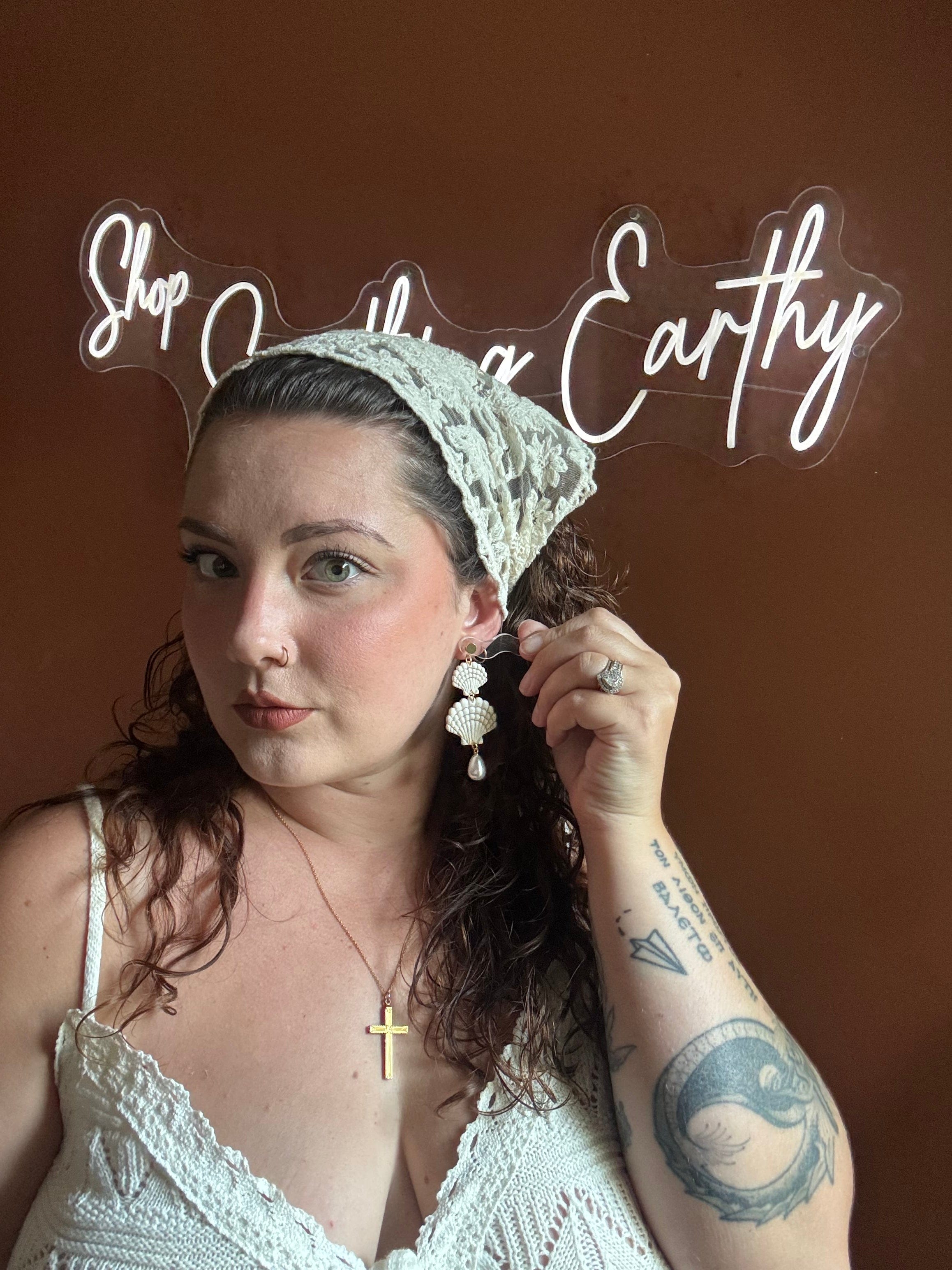 Shop Something Earthy Shelley, in Dove