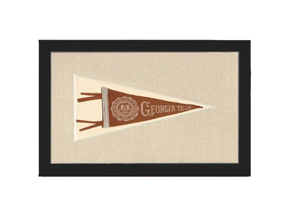Americana Memories Vintage Pennants and Memorabilia Vintage Georgia Tech Pennant