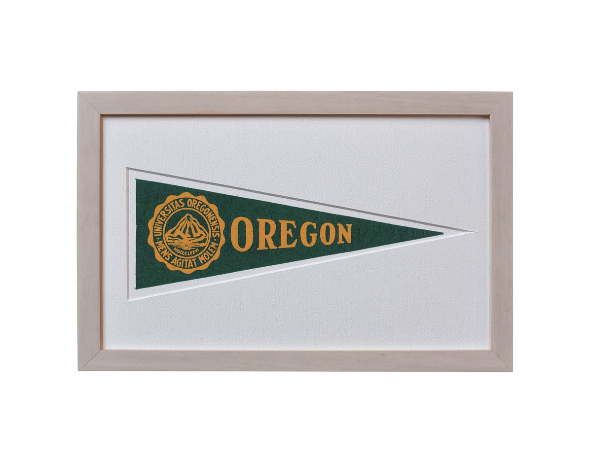 Americana Memories Vintage University of Oregon Hormel Pennant