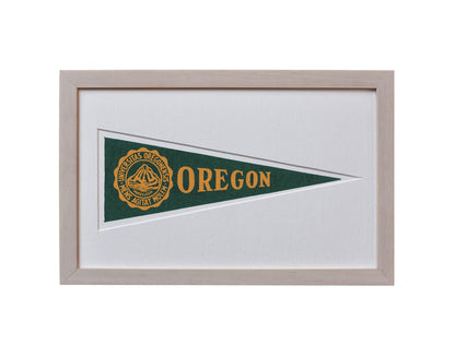 Americana Memories Vintage University of Oregon Hormel Pennant