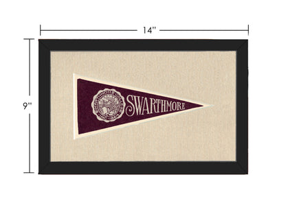 Americana Memories Vintage Pennants and Memorabilia Vintage Swarthmore College Pennant