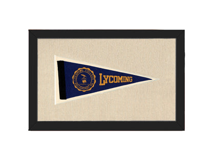 Americana Memories Vintage Pennants and Memorabilia Vintage Lycoming College Pennant