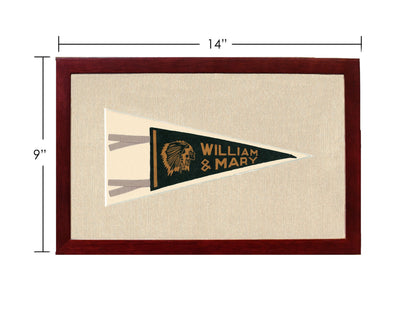 Americana Memories Vintage Pennants and Memorabilia Vintage William &amp; Mary College Pennant