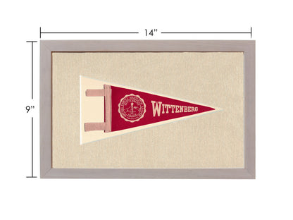 Vintage Wittenberg College Pennant