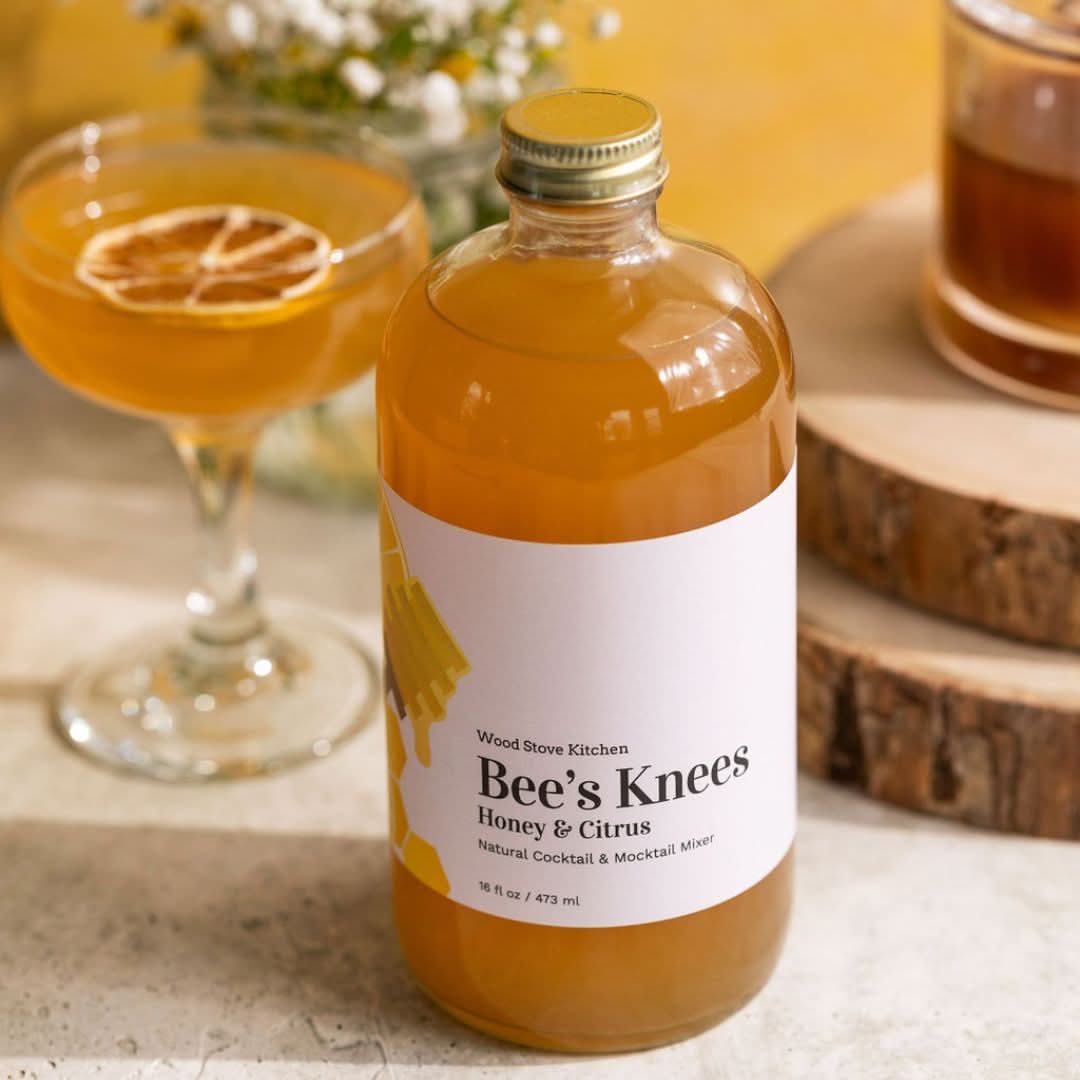 Wood Stove Kitchen Cocktail and Drink Mixers Bee&
