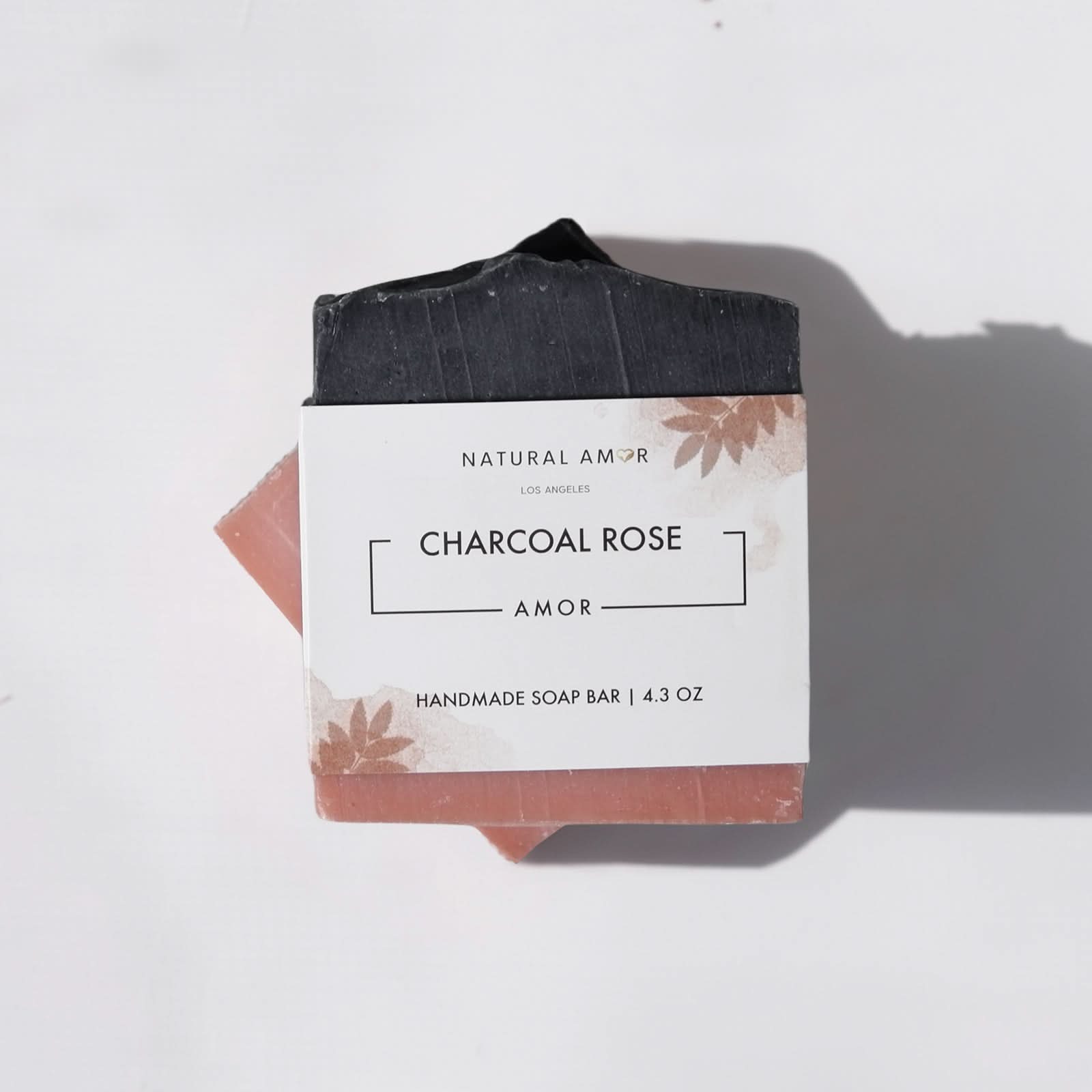 Charcoal Cedar Rose Soap Bar - My American Goods
