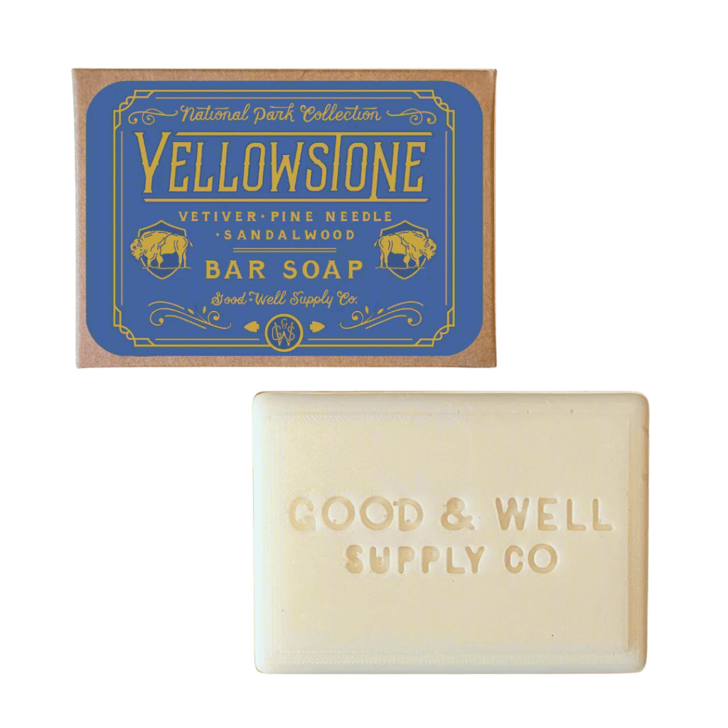 Good &amp; Well Supply Co Bar Soap Yellowstone National Park Bar Soap