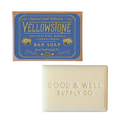Good &amp; Well Supply Co Bar Soap Yellowstone National Park Bar Soap