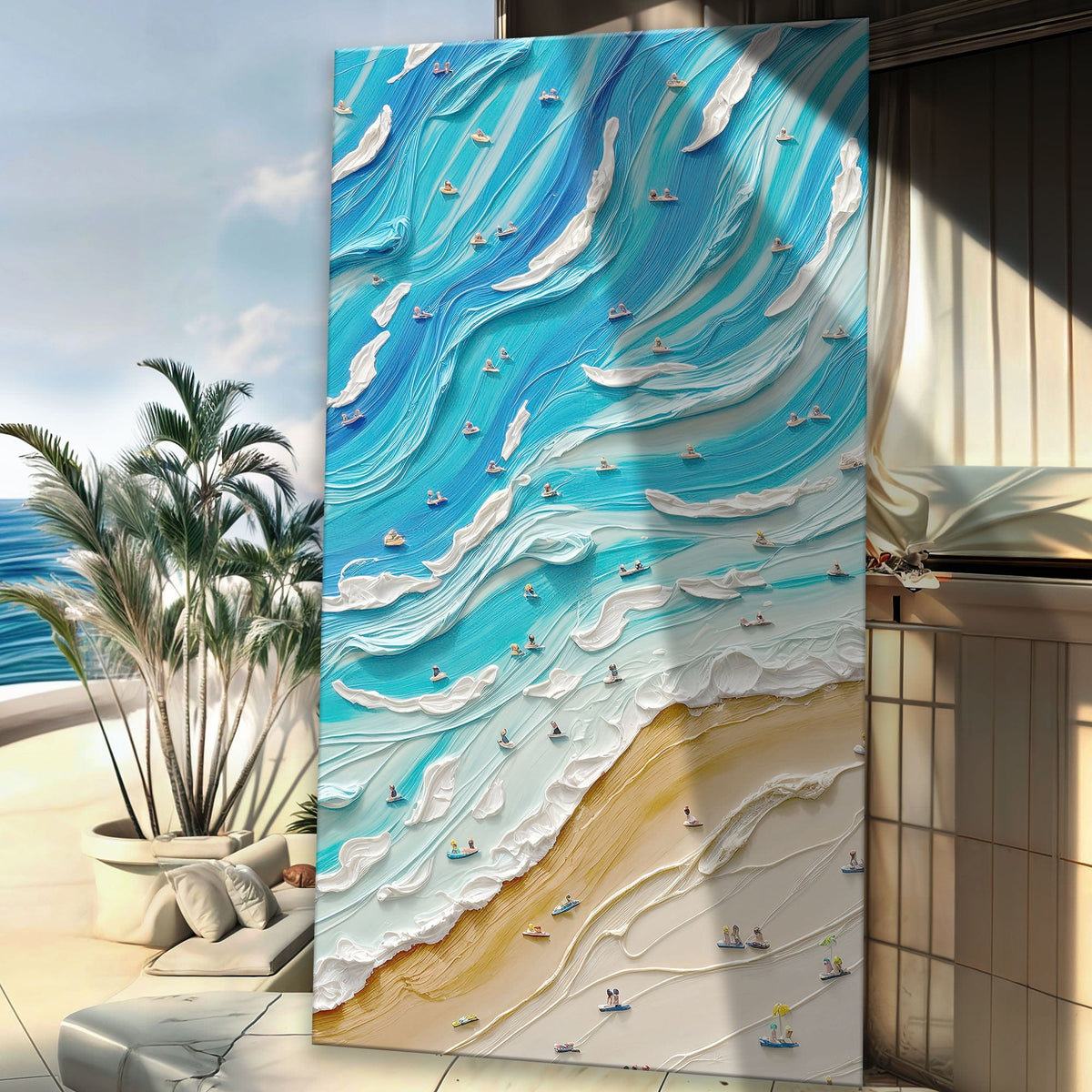 Tailored Canvases Canvas Beach Days Wall Art IV