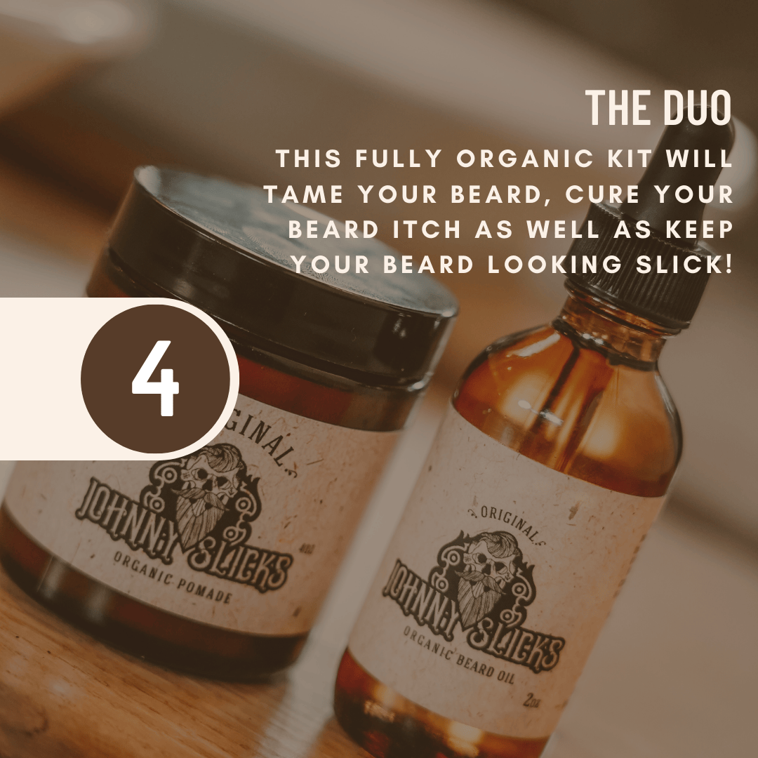 Johnny Slicks Pomade Beard Style Kit