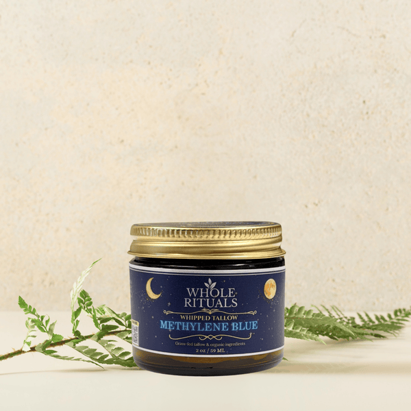 Methylene Blue Infused Tallow Balm - Whipped