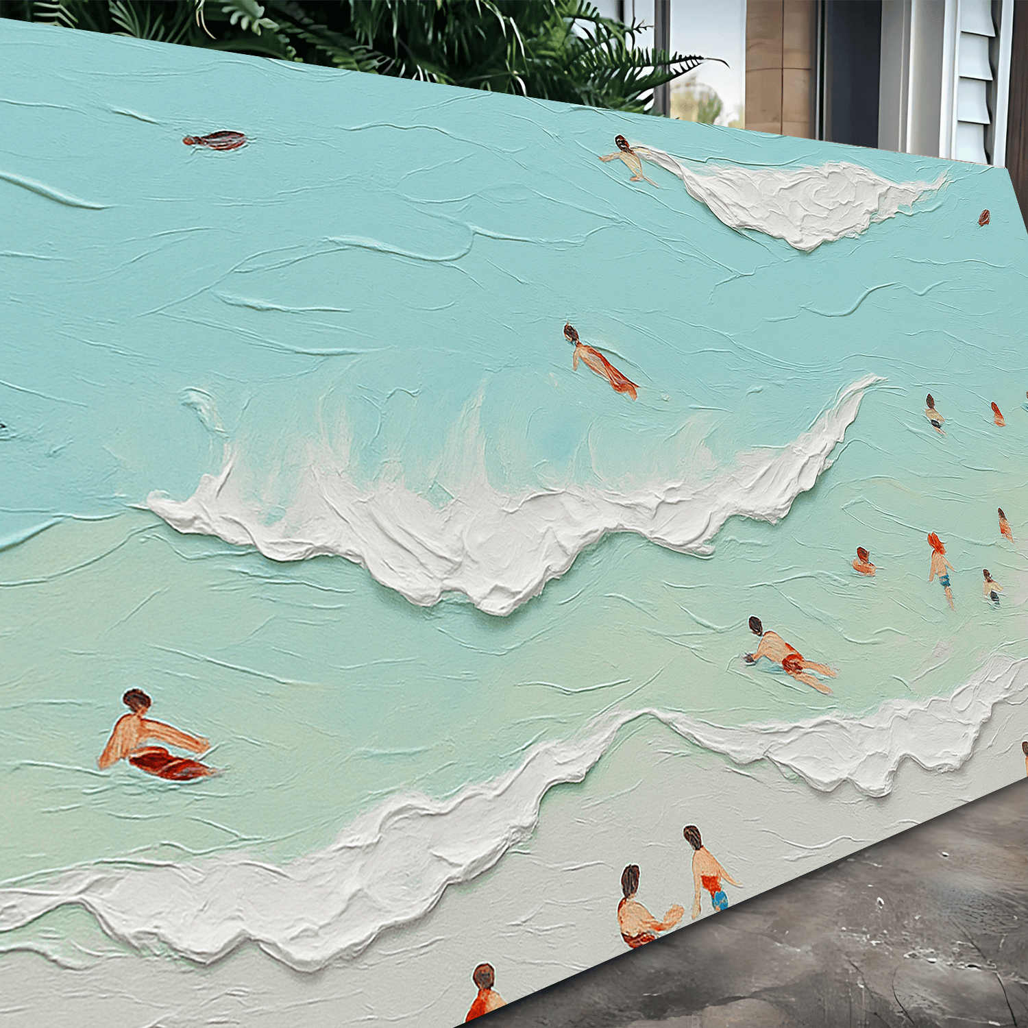 Tailored Canvases Canvas Beach Days Wall Art X