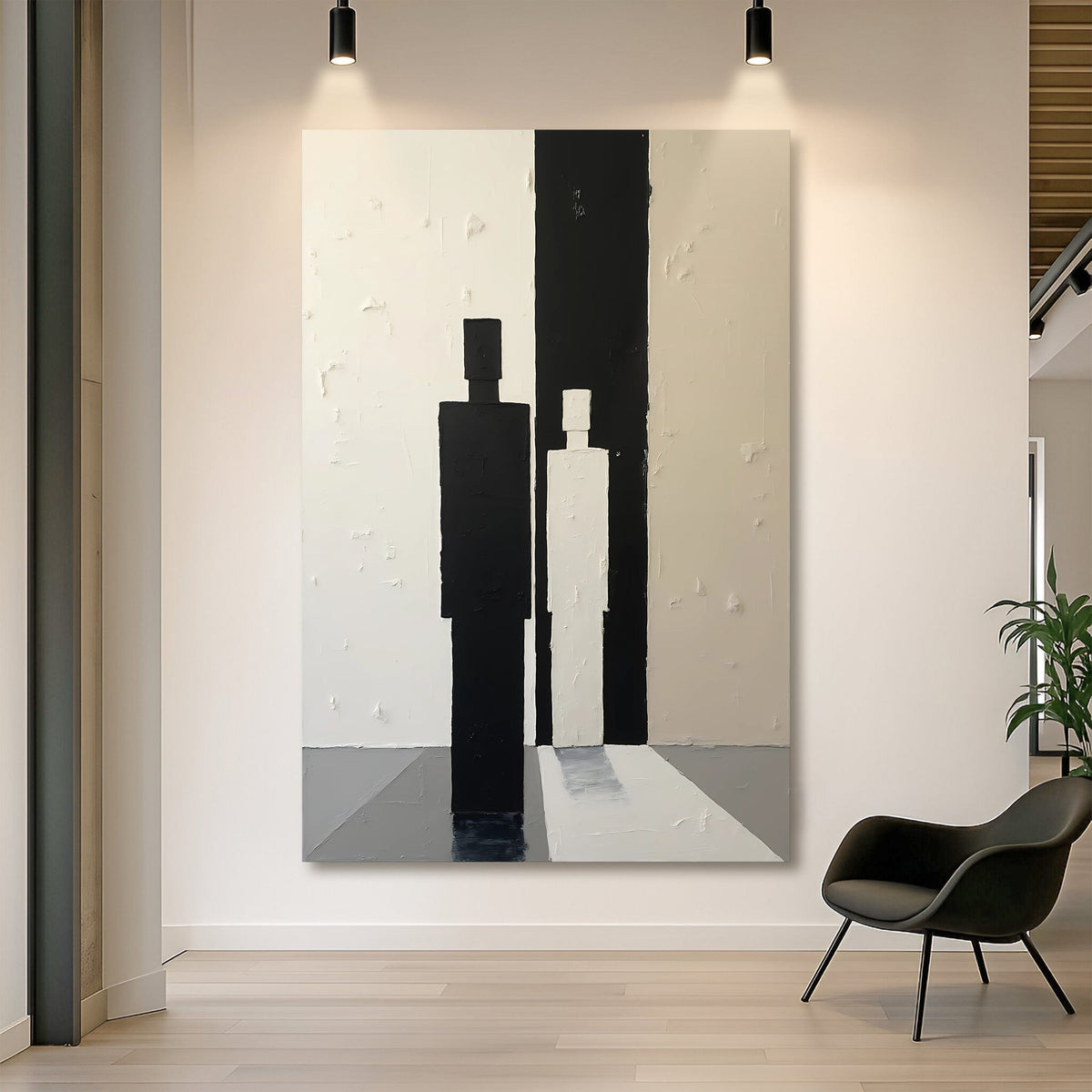 Tailored Canvases Canvas Contemporary Minimalist Abstract Wall Art