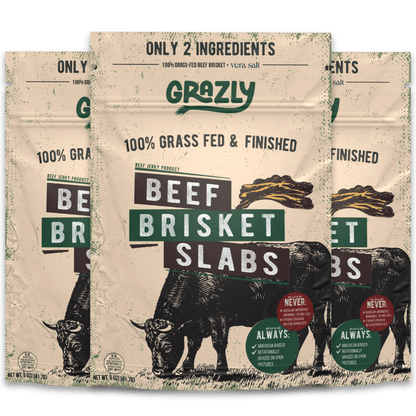 Beef Brisket Slabs - 100% Grass-Fed &amp; Finished