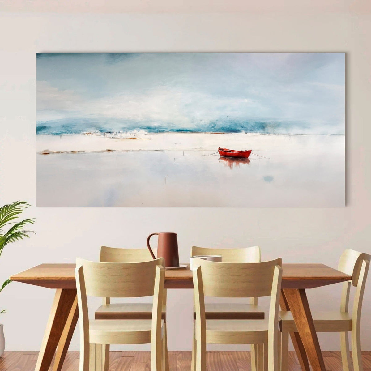 Tailored Canvases Canvas Misty Morning Abstract Wall Art