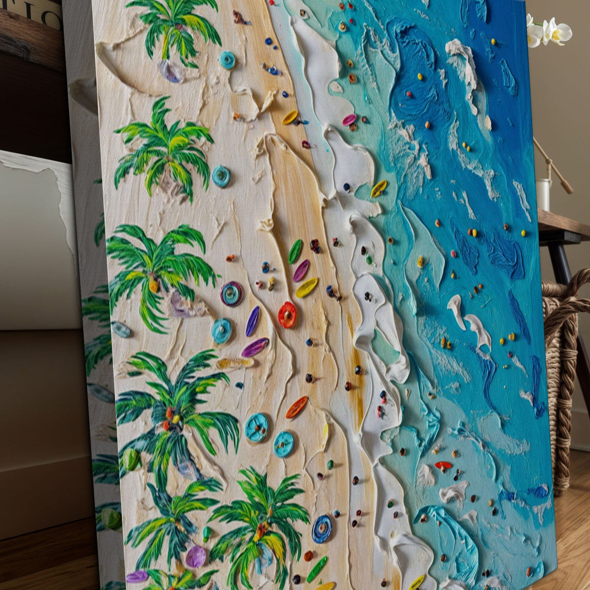 Tailored Canvases Canvas Beach Days Wall Art