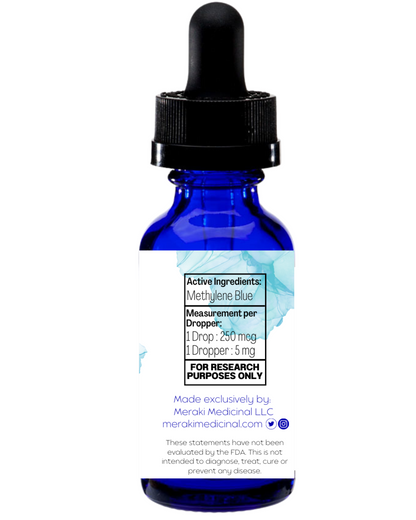 Meraki Blu USP Grade Methylene Blue 150mg