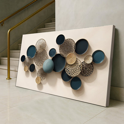 Tailored Canvases Canvas Lotus Leaf Abstract Wall Art