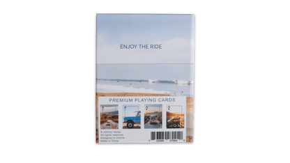 Johnny Vacay Surf Rides Playing Cards