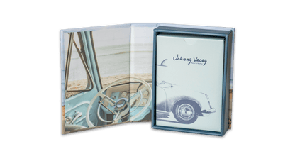 Johnny Vacay Surf Rides Playing Cards