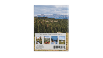 Johnny Vacay Mountain Rides Playing Cards