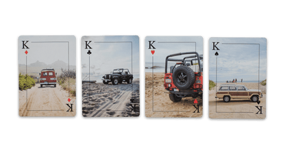 Johnny Vacay Beach Rides Playing Cards
