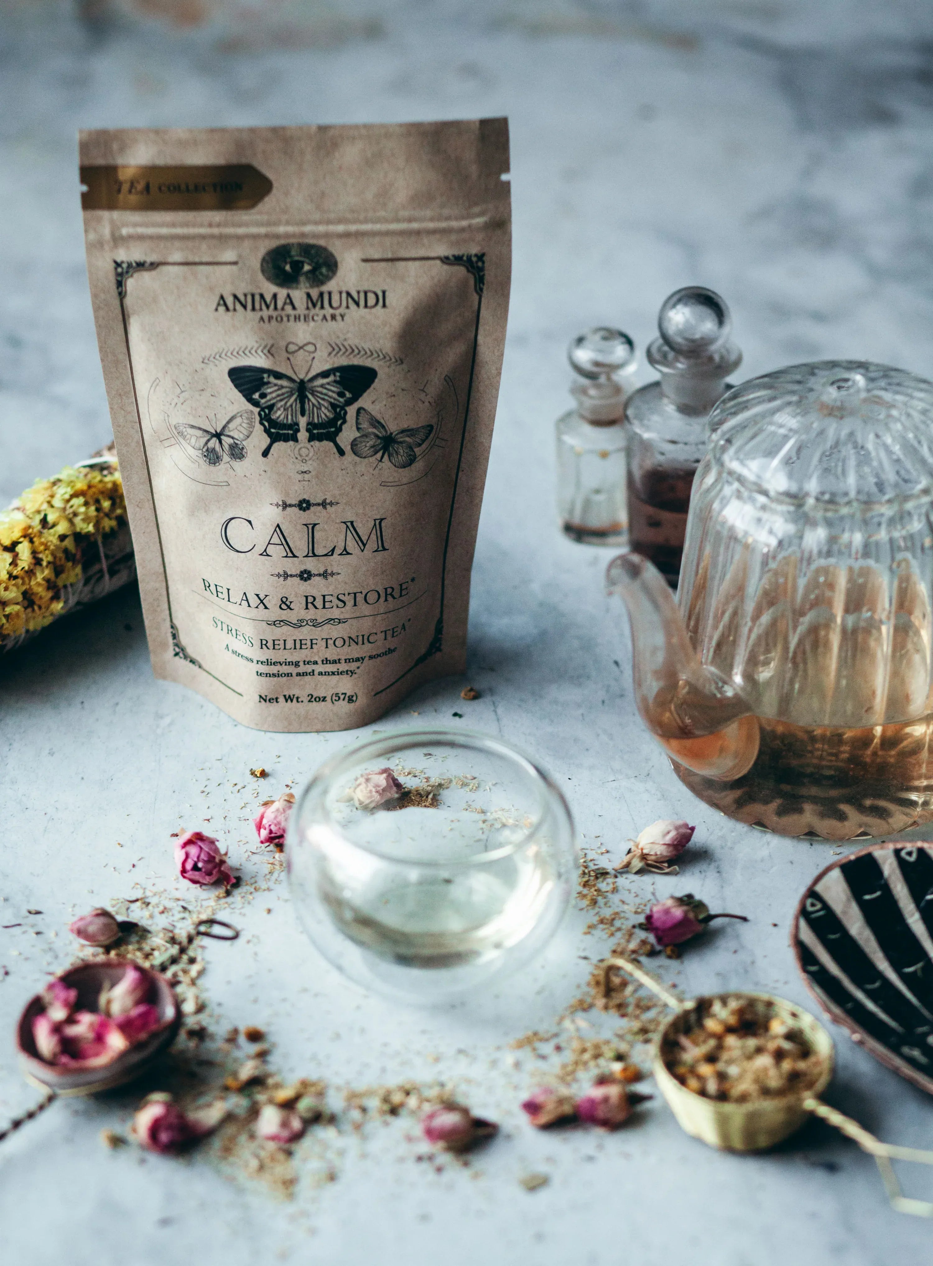 Anima Mundi CALM Tea | Organic Tonic for Calm + Balance*
