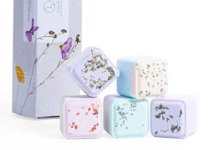 Mixed scents Shower Steamers Gift Set - 5 Big Fizzies, Cheer Up Package - My American Goods