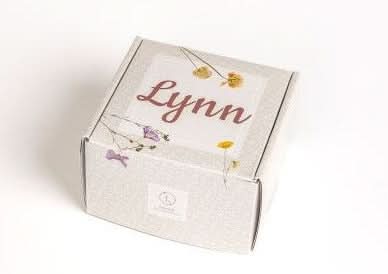 Lizush Gift set for Her Yes Organic new baby gift set - welcome little one!