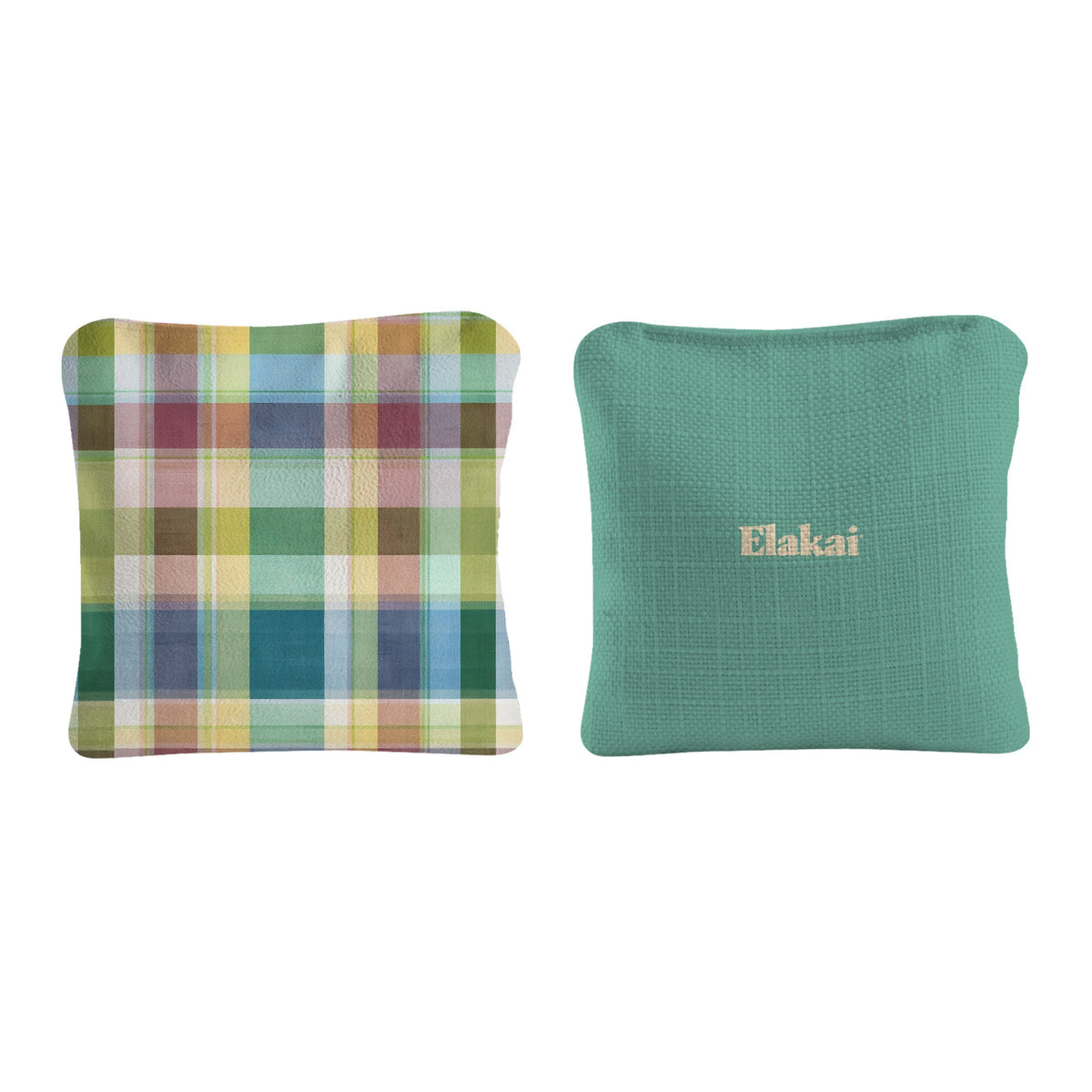 6-in Dual-Sided Cornhole Bags | Plaid Collection